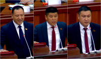 Три новых депутата Жогорку Кенеша принесли присягу