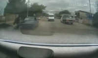 Под Бишкеком лихач на BMW сбил школьницу и скрылся - видео