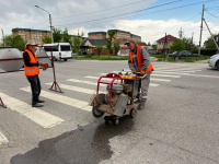 В Бишкеке начался капитальный ремонт отрезка улицы Ахунбаева