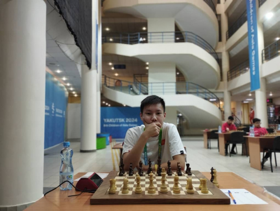 Шахматист из Кыргызстана завоевал бронзу на VIII Играх «Дети Азии»