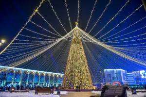 Новогодняя программа для горожан и гостей Бишкека на 31 декабря