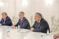 Кубатбек Боронов встретился с президентом Беларуси Александром Лукашенко