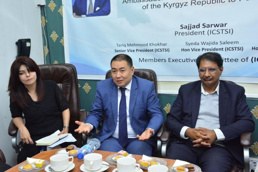 Встреча посла Кыргызстана в Пакистане с представителями бизнеса страны