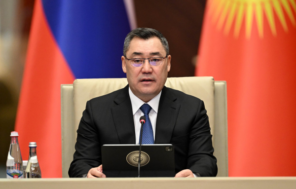 Жапаров: визит Путина придал новый импульс отношениям двух стран