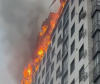 Площадь пожара в многоэтажке в Оше составила 1,9 тыс. квадратов