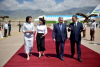На Иссык-Куле Садыр Жапаров встретил Шавката Мирзиеева