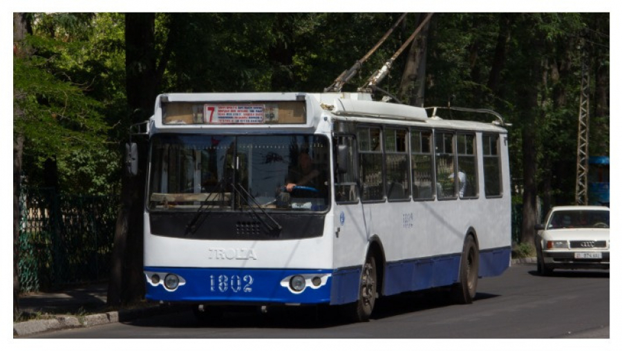 В Бишкеке снова начали курсировать троллейбусы №7