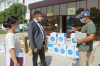 ОБСЕ передала защитные средства Баткенской области