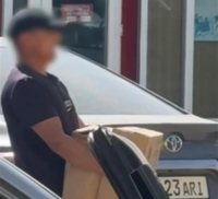 Прапорщик воровал продукты, предназначенные для солдат, и продавал (видео)