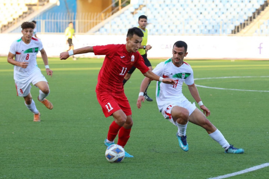 Команда молодежной сборной из Кыргызстана приняла участие в международном чемпионате по футболу CAFA-2022 U-19