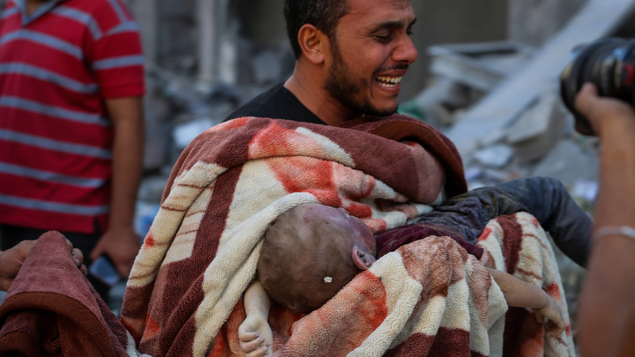 В секторе Газа за три недели убили более 3 тысяч детей