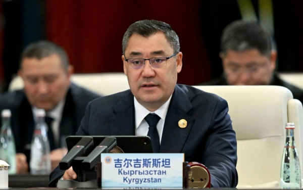 Садыр Жапаров выступил на саммите ШОС в Тяньцзине
