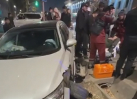 В Бишкеке произошло ДТП с участием трех машин (видео)