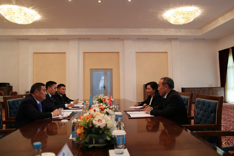Министр труда Кудайберген Базарбаев обсудил с министром внутренних дел Казахстана вопросы мигрантов