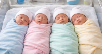В Оше 26 летняя женщина родила четверню