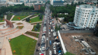 В Бишкеке открыли после ремонта участок улицы Шопокова