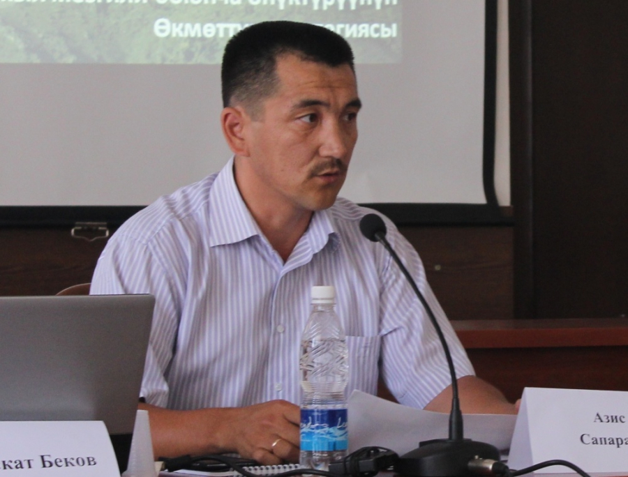 Азис Сапаралиев назначен и.о. министра природных ресурсов КР