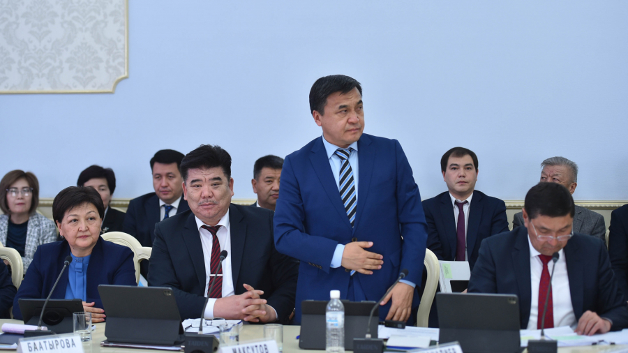 Состоялось очередное заседание Кабинета Министров Кыргызской Республики
