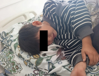 Бишкекчанка заявила, что ее 7-летнего сына избили соседи (видео)