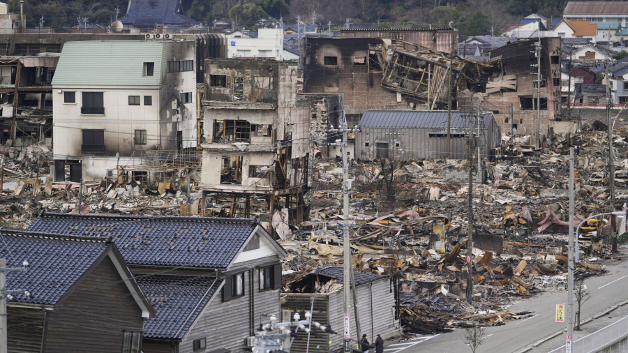 Число погибших от землетрясения в Японии выросло до 180