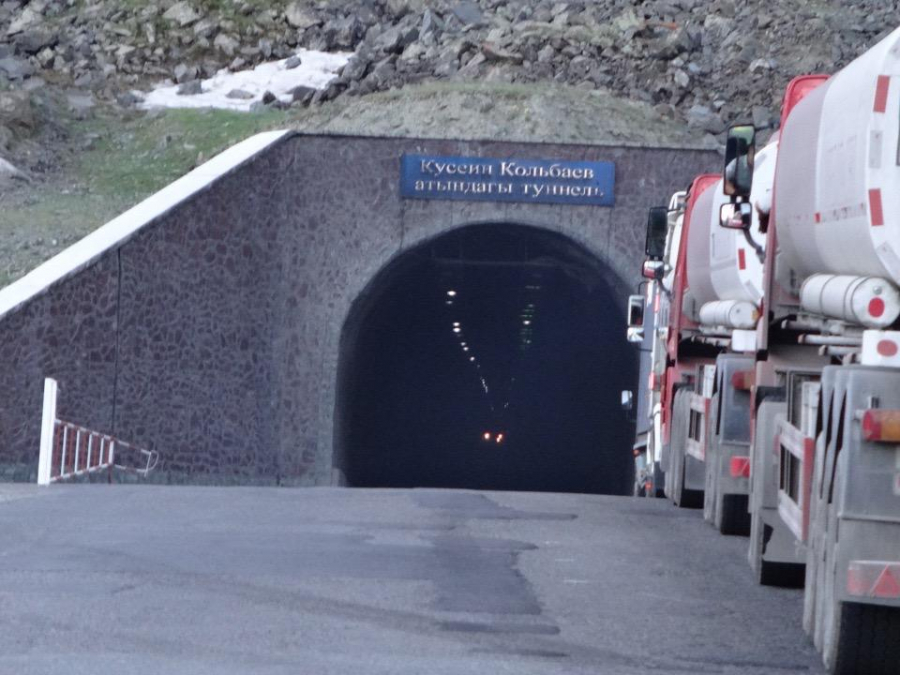 Тоннель на перевале Тоо-Ашуу будет периодически закрываться