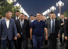 Президент осмотрел проспект Чингиза Айтматова после реконструкции (фото)