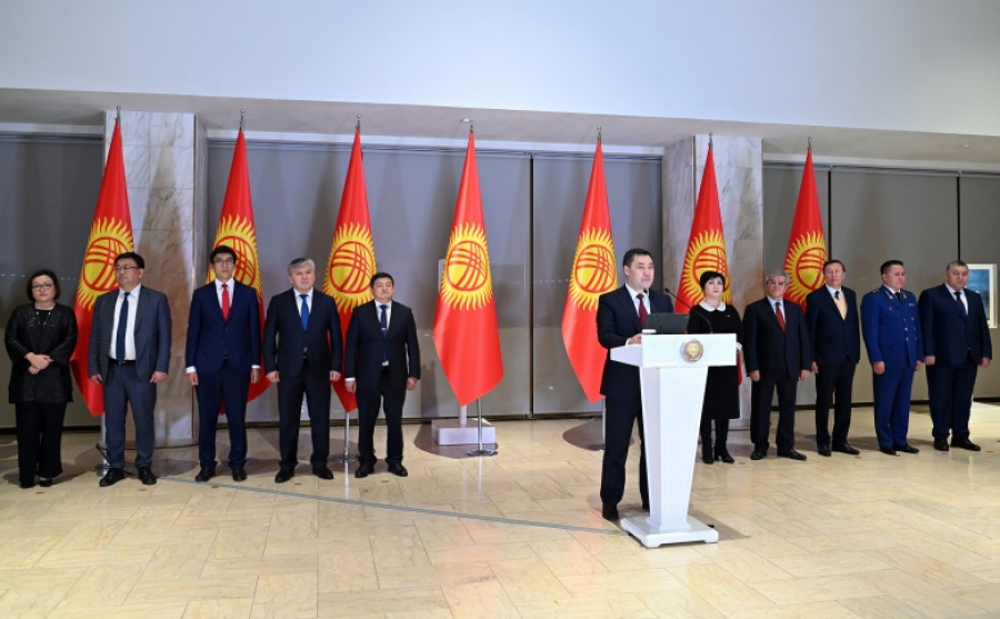 Жапаров: В ближайшие пять лет госполитику направим на построение нового Кыргызстана