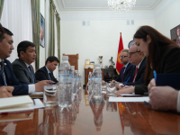 Мэр Бишкека и Посол США в Кыргызстане обсудили вопросы развития города