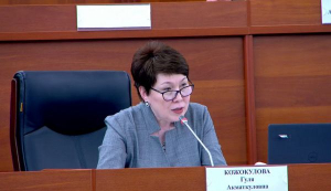 Гуля Кожокулова: Здесь какая-то манипуляция законотворчеством. Может, отложить рассмотрение закона об иноагентах?