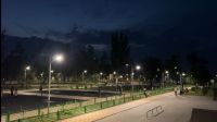 В парке имени А. Боталиева в Бишкеке установили освещение