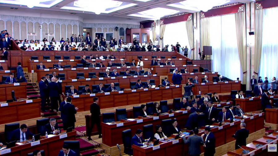 Депутаты поддержали внесение в повестку дня внеочередного рассмотрения решения парламентской комиссии и комитета ЖК