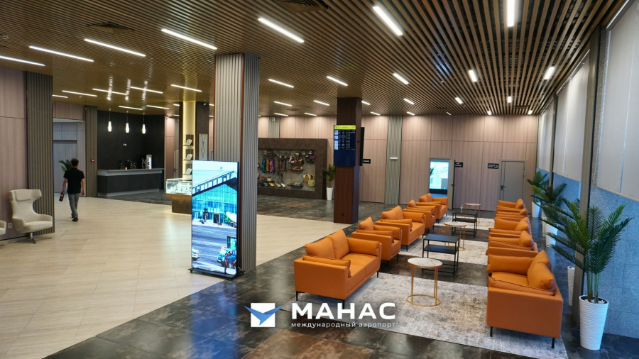 В аэропорту «Манас» открылся новый комфортабельный VIP-зал (фото)