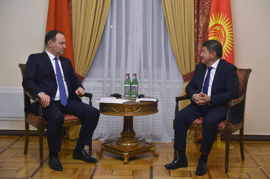 Председатель кабмина КР и премьер-министр Беларуси провели телефонные переговоры