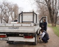 В Бишкеке оштрафовали водителей за чрезмерное загрязнение воздуха
