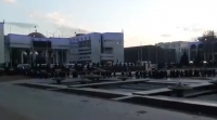 Площадь Ала-Тоо очистили от митингующих (видео)
