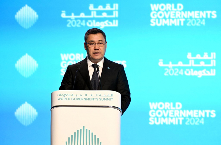 Садыр Жапаров выступил на правительственном саммите в Дубае - текст