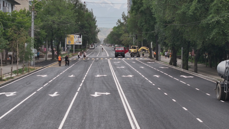 В мэрии Бишкека назвали сроки реконструкции столичных дорог