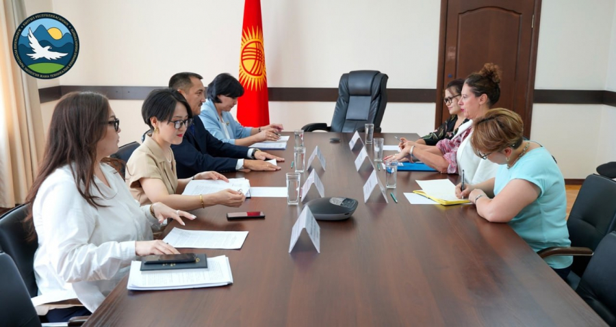 Глава Минприроды КР встретился с постоянным координатором ООН в Кыргызстане