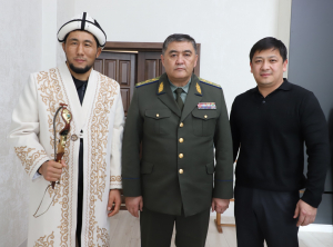 Камчыбек Ташиев встретился с бойцом UFC Мыктыбеком Оролбай уулу