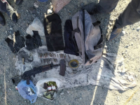 Оперативники СПЭНМ МВД обнаружили тайник с оружием, боеприпасами и наркотиками (фото)