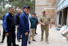 Садыр Жапаров и Камчыбек Ташиев посетили воинскую часть в Караколе