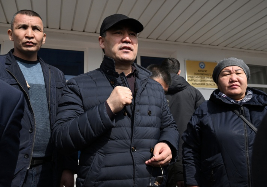 Президент Садыр Жапаров провел встречу с жителями Нарынской области