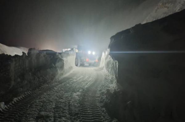 На альтернативной трассе Север–Юг сошла снежная лавина