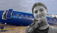 В Казахстане имя бортпроводницы с Azerbaijan Airlines присвоили автомобилю скорой помощи (видео)