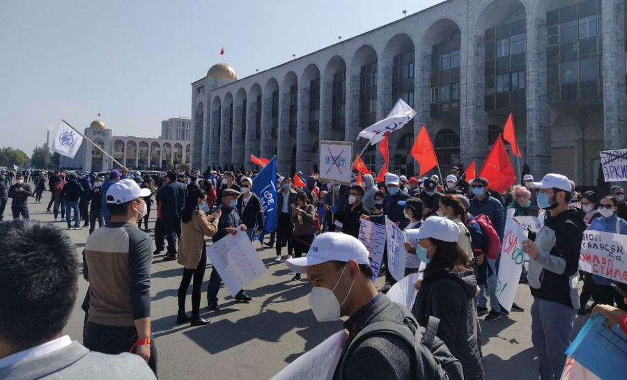 Завтра в Бишкеке пройдет митинг за отставку главы ГУВД столицы