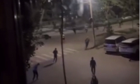 Ночь в Караколе выдалась неспокойной (видео)