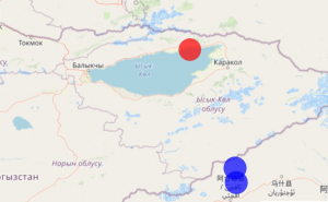 На Иссык-Куле ночью произошло землетрясение