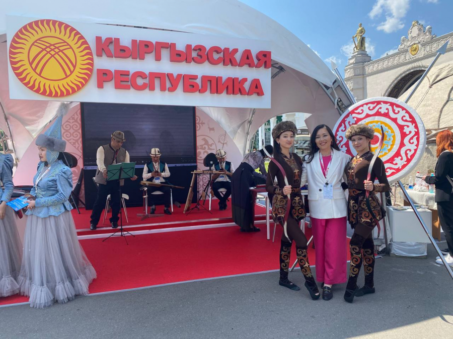 Павильон о Кыргызстане приковал внимание посетителей международного туристического форума «Путешествуй»