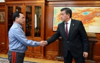 ИИМ башчысы Кашкар Жунушалиев президентке кирди