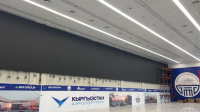 В аэропорту «Манас» устанавливают гигантский 115-метровый LED-экран